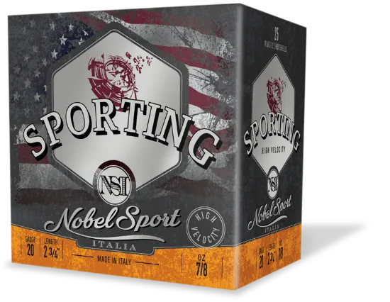 Picture of Nobel Sport 20ga 2.75" #7.5 Lead 7/8oz 1275FPS ANS20SC75